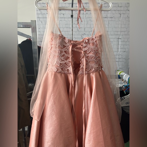 PINK GRADUATION DRESS FROM MARLAS - Picture 6 of 7